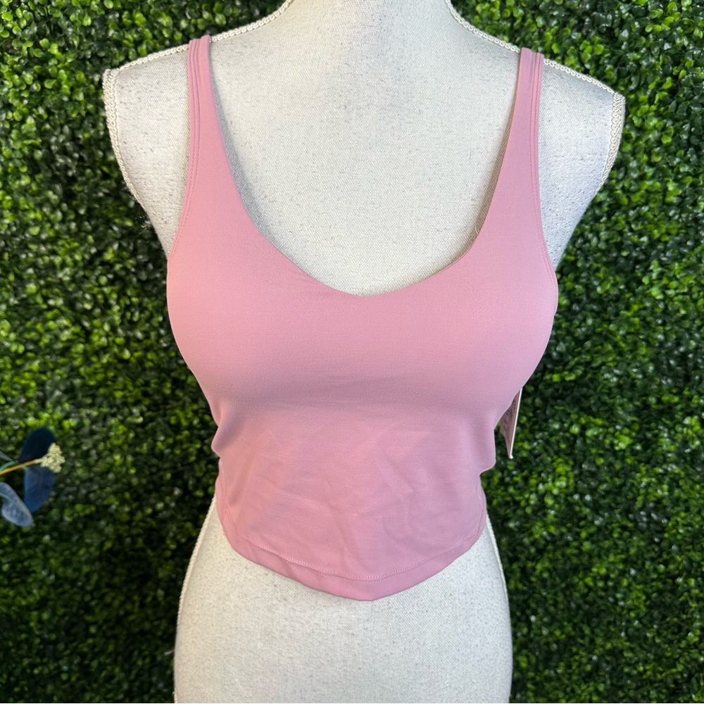 Nwt Pink Athleisure Crop Top
